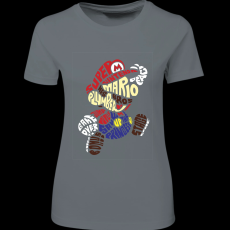 Createyou Super Mario - Női - Szürke - L