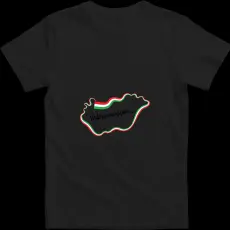 Createyou Talpra magyar... - Gyermek , Fekete , XL