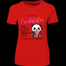 Createyou Te vagy az anyukám - Női - Piros - S