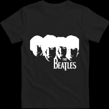 Createyou The Beatles 3 - Férfi - Fekete - S férfi póló