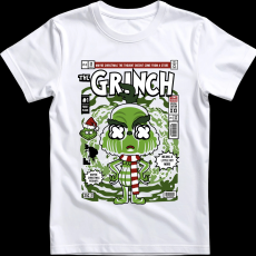 Createyou The Grinch - Férfi - Fehér - 3XL