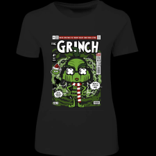 Createyou The Grinch - Női - Fekete - L női póló