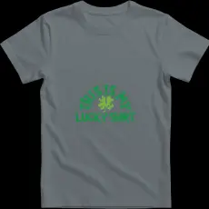Createyou This is my Lucky Shirt - Gyermek , Szürke , M