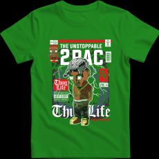 Createyou Tupac - Férfi - Zöld - S