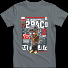 Createyou Tupac - Gyermek - Szürke - M