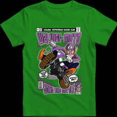 Createyou Waluigi Motocross - Férfi - Zöld - 2XL