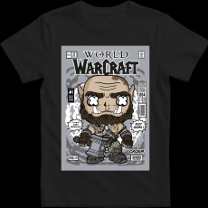 Createyou War Craft - Férfi - Fekete - 2XL