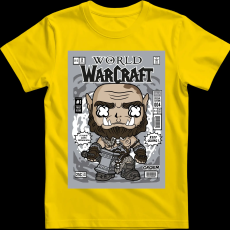 Createyou War Craft - Férfi - Sárga - 2XL