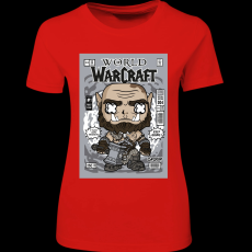 Createyou War Craft - Női - Piros - S