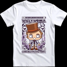Createyou Willy Wonka And The Chocolate Factory - Férfi - Fehér - 2XL