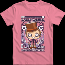 Createyou Willy Wonka And The Chocolate Factory - Férfi - Pink - L