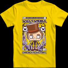 Createyou Willy Wonka And The Chocolate Factory - Gyermek - Sárga - XL