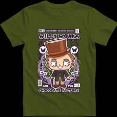 Createyou Willy Wonka And The Chocolate Factory - Gyermek - Sötétzöld - S