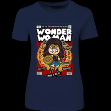 Createyou Wonder Woman - Női - Sötétkék - S női póló