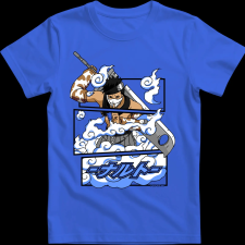 Createyou Zabuza Momochi - Férfi - Királykék - XL férfi póló