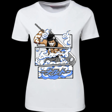 Createyou Zabuza Momochi - Női - Fehér - S női póló