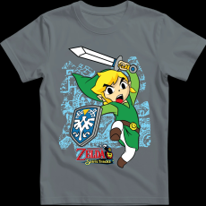 Createyou Zelda Spirit Track - Link - Gyermek - Szürke - L