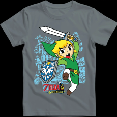 Createyou Zelda Spirit Track - Link - Gyermek - Szürke - S