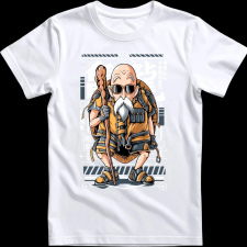 Createyou Zseniális Teknős 2 - Férfi - Fehér - S férfi póló