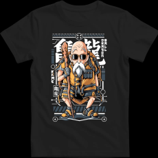 Createyou Zseniális Teknős 2 - Férfi - Fekete - M