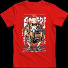 Createyou Zseniális Teknős 2 - Férfi - Piros - L