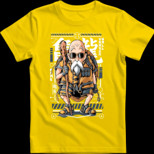 Createyou Zseniális Teknős 2 - Férfi - Sárga - L férfi póló