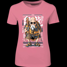 Createyou Zseniális Teknős 2 - Női - Pink - S női póló