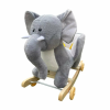Creative Babahinta 8 hónapos kortól, plüss elefánt, fa szerkezet, szürke