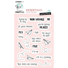 Creative Craftlab Going places Szilikonbélyegző CCL Clear Stamp 1 csomag bélyegző