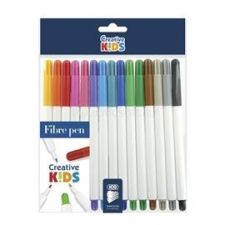 Creative Kids ICO Rainbow 15db-os vegyes színű rostirón készlet (9580010025) filctoll, marker