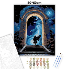 Creative Land Kft Az égi átjáró - számfestő készlet – 50×60 cm (Keretre feszítve) kreatív és készségfejlesztő