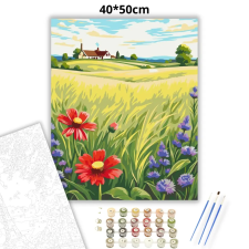 Creative Land Kft Csendes vidéki ház - számfestő készlet kreatív és készségfejlesztő