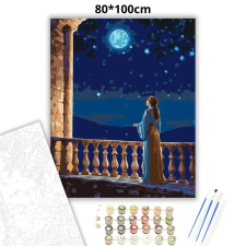 Creative Land Kft Csillagidéző - számfestő készlet – 80×100 cm (Keret nélkül) kreatív és készségfejlesztő