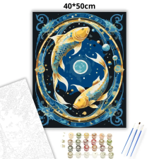 Creative Land Kft Halak csillagjegy - számfestő készlet kreatív és készségfejlesztő