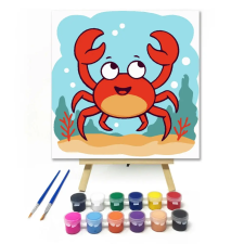 Creative Land Kft Játékos rák buborékai - gyerek számfestő készlet kreatív és készségfejlesztő