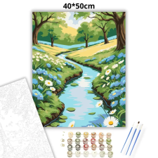 Creative Land Kft Kanyargó patak - számfestő készlet kreatív és készségfejlesztő