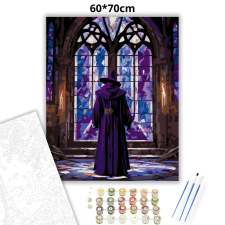 Creative Land Kft Sötét szertartás - számfestő készlet – 60×70 cm (Keret nélkül) kreatív és készségfejlesztő