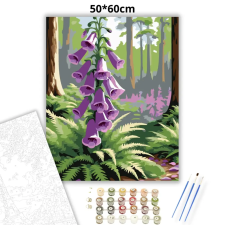 Creative Land Kft Tavaszi gyűszűvirág - számfestő készlet – 50×60 cm (Keret nélkül) kreatív és készségfejlesztő