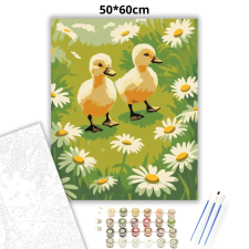 Creative Land Kft Tavaszi totyogás - számfestő készlet – 50×60 cm (Keret nélkül) kreatív és készségfejlesztő