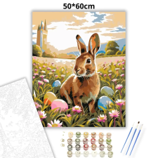 Creative Land Kft Tavaszi vadnyuszi - számfestő készlet – 50×60 cm (Keret nélkül) kreatív és készségfejlesztő