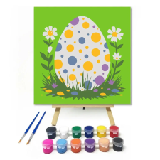 Creative Land Kft Tündéri pöttyös tojás - gyerek számfestő készlet kreatív és készségfejlesztő