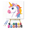 Creative Land Kft Tündéri unikornis varázsa - gyerek számfestő készlet