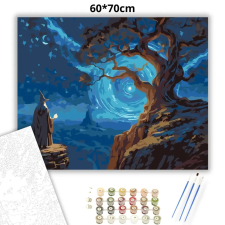 Creative Land Kft Varázskapu - számfestő készlet – 60×70 cm (Keret nélkül) kreatív és készségfejlesztő