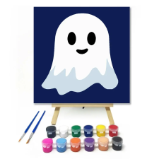 Creative Land Kft Vidám kis szellem - gyerek számfestő készlet kreatív és készségfejlesztő