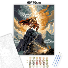 Creative Land Kft Viharisten - számfestő készlet – 60×70 cm (Keretre feszítve) kreatív és készségfejlesztő