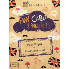 Creativo Fun Card English: Past Simple vs Past Continuous nyelvkönyv, szótár