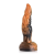 Creature Cocks Ravager - textúrált szilikon dildó - 20cm (narancs)