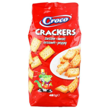 CROCO CRACKERS SZEZÁM-MÁK 400G előétel és snack