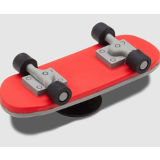 CROCS 3d skateboard jibbitz papucs kiegészítő unisex színes one