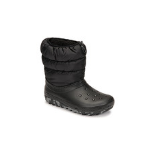 CROCS Hótaposók Classic Neo Puff Boot K Fekete 28 / 29 gyerek csizma, bakancs
